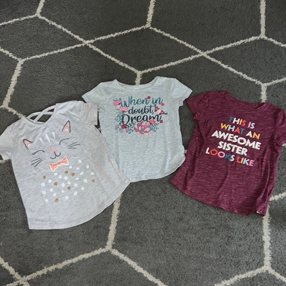 Other - Girls 4/5 & 5T Graphic T-Shirt Bundle SEE DESCRIPTION